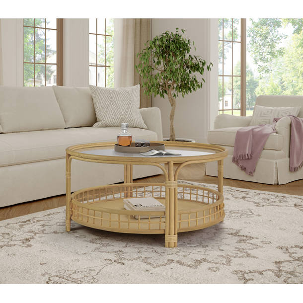 Bayou Breeze Emmie 22'' Tall Glass End Table & Reviews Wayfair